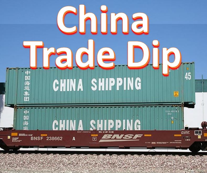 Surprise China trade decline