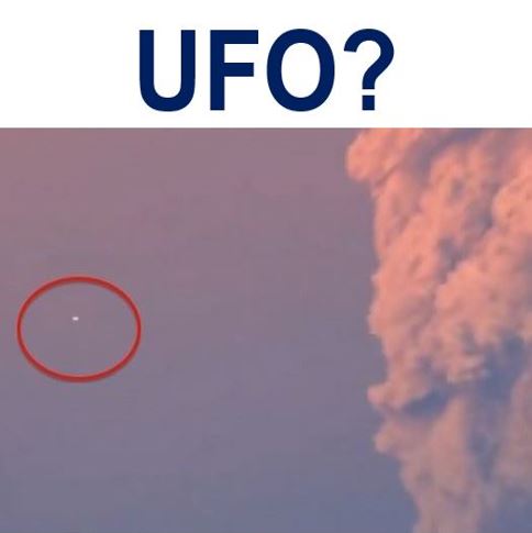 UFO seen next to erupting Calbuco volcano in Chile - Market Business News