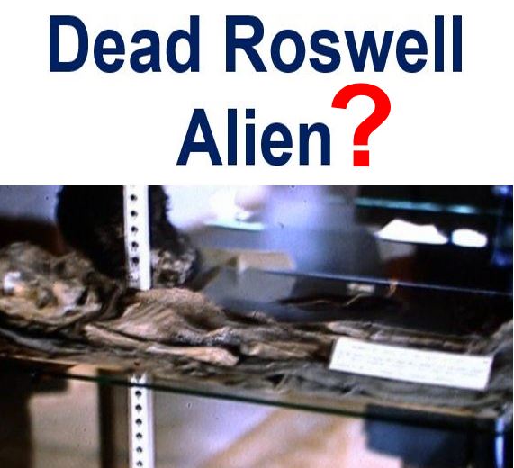 Dead Roswell Alien