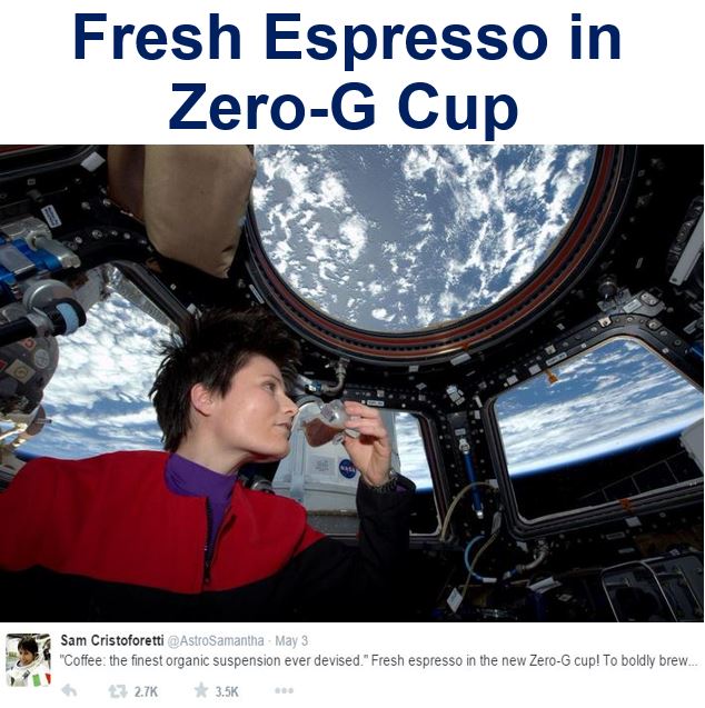 Espresso in space