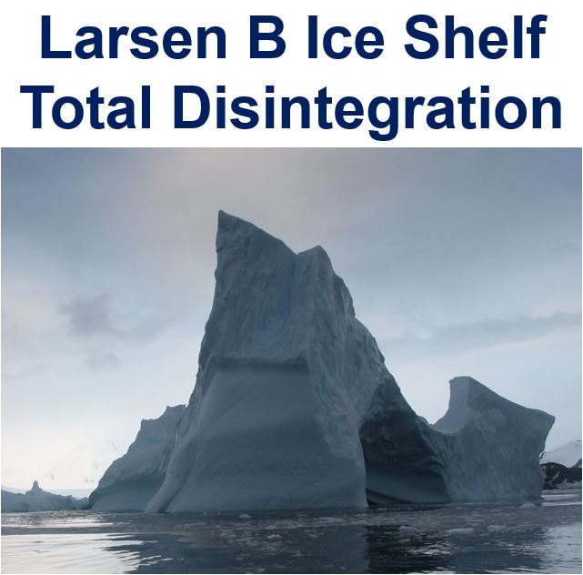 Ice shelf disintegration looming