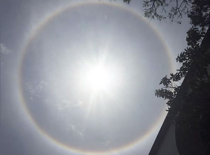 Sun halo