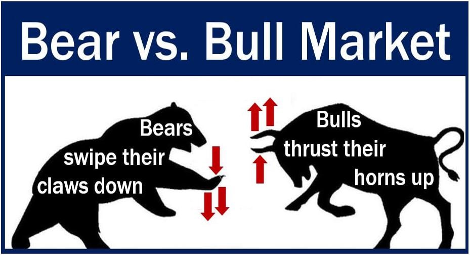 Bull market and bear market - image