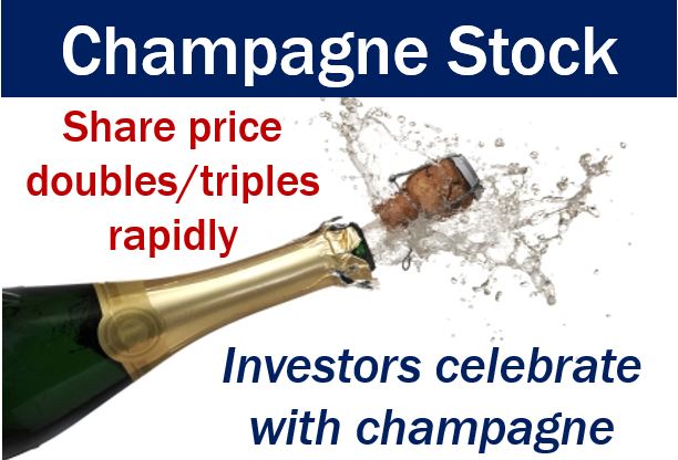 Champagne stock - explanation of the term