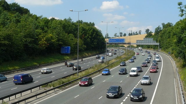 M25 Motorway, Near Merstham