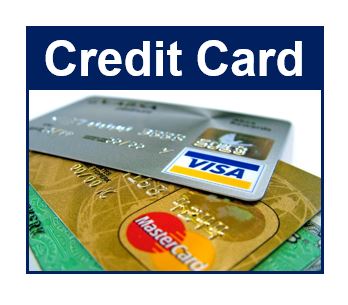 What is a credit card? Definition and meaning - Market Business News