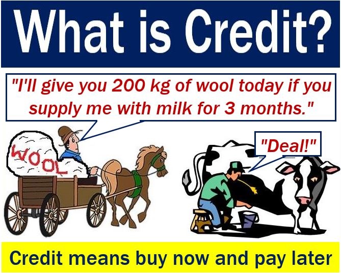 Credit - meaning and example