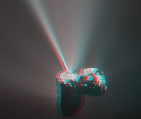 Comet in 3D