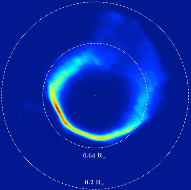 Asteroid ripped apart