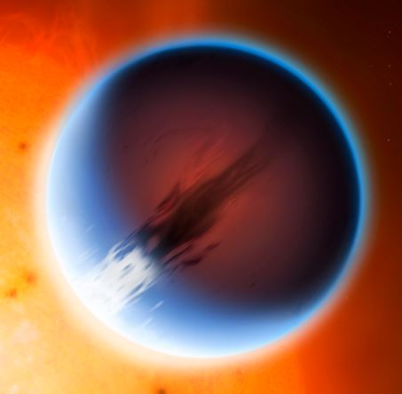 Exoplanet With 5400 Mph Winds And 1200 °C Temperature Discovered ...