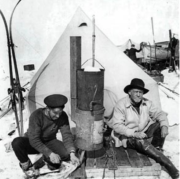 Hurley and Shackleton