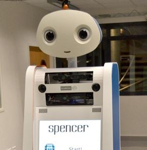 Spencer the robot to work at airports