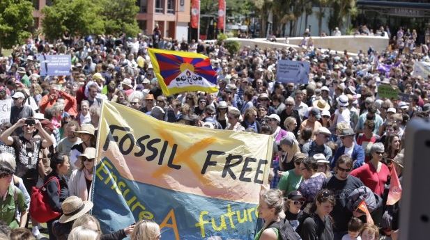 Wellington climate march