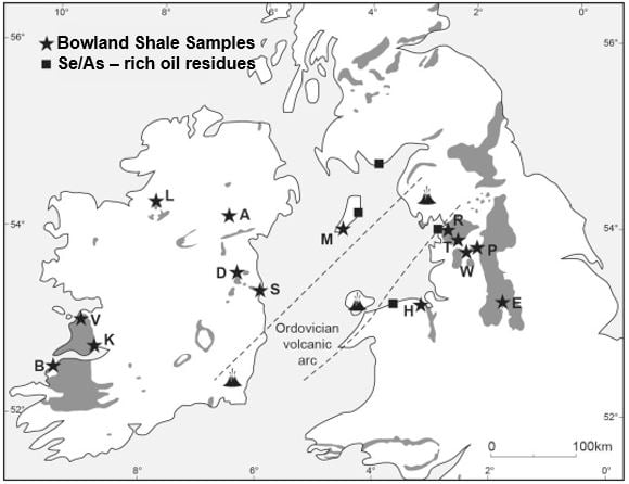 Bowland Shale samples