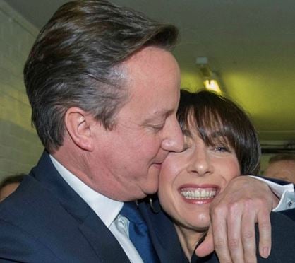 David Cameron and Samantha Cameron