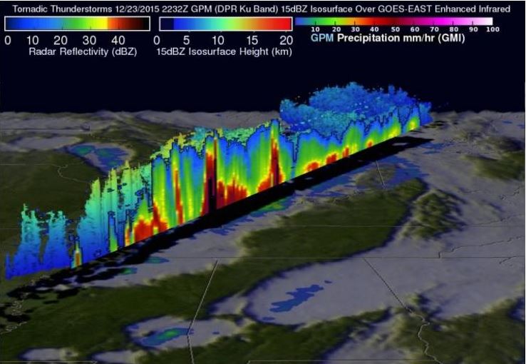Deadly extreme weather event captured by NASA satellite