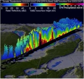 Deadly extreme weather event seen by NASA satellite