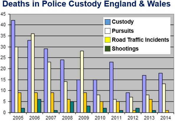 Deaths in Police Custody England and Wales