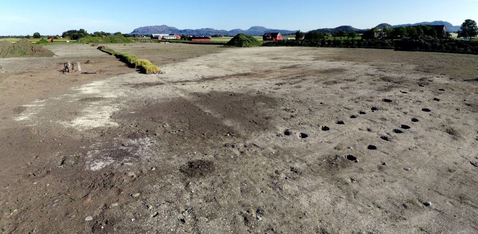 Excavation site Viking settlement