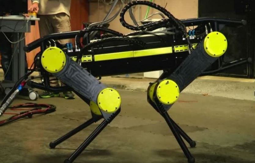 Four legged robot HyQ2Max