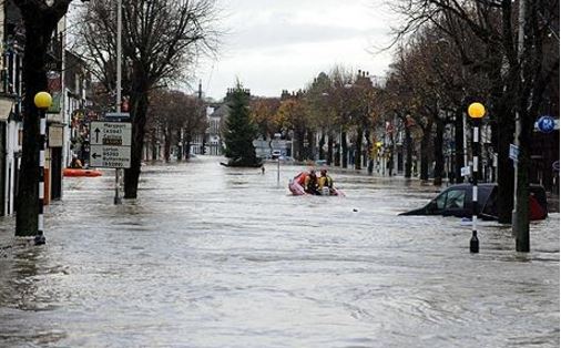 Heavy rains have brought severe flooding in many part of Cumbria