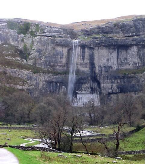 Malham Cove waterfall resurrected