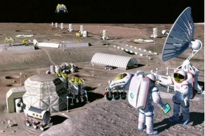 Russian Space Programme Moon colonization
