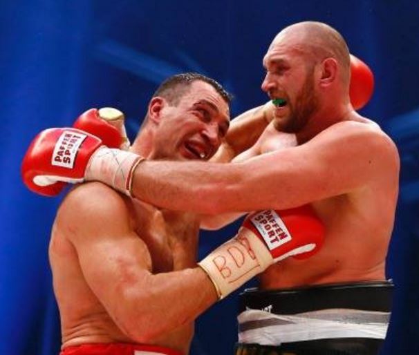 Tyson Fury versus Wladimir Klitschko