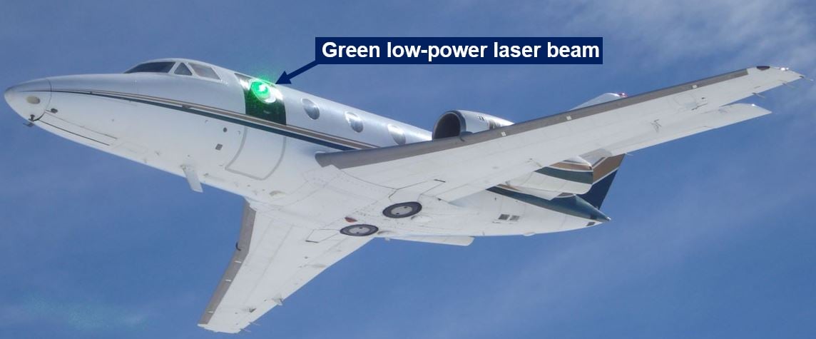 laser guns being tested for fighter jets