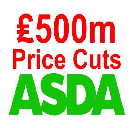 Asda five hundred million in price cuts