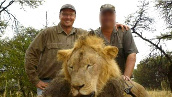 Cecil the Lion and Walter Palmer the man who shot him