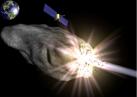 Combined method to deviate killer asteroid