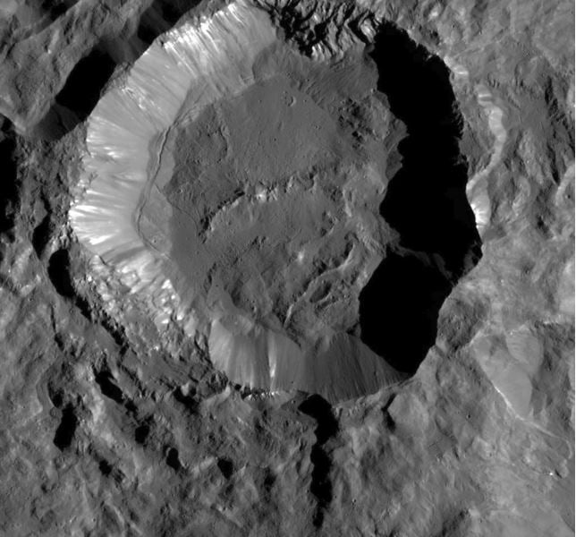 Crater on Ceres