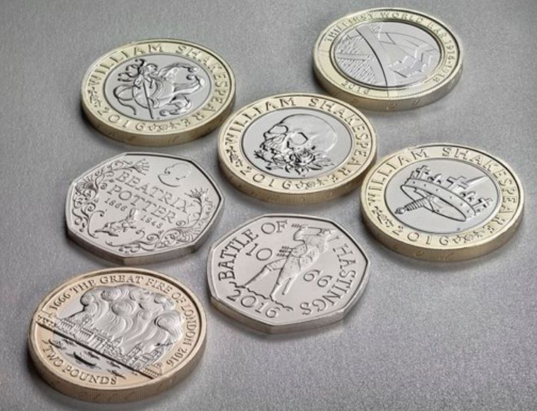 New Coins for 2016 Royal Mint