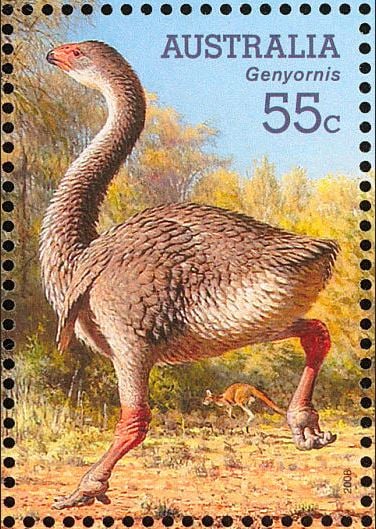 Postage Stamp of Genyornis