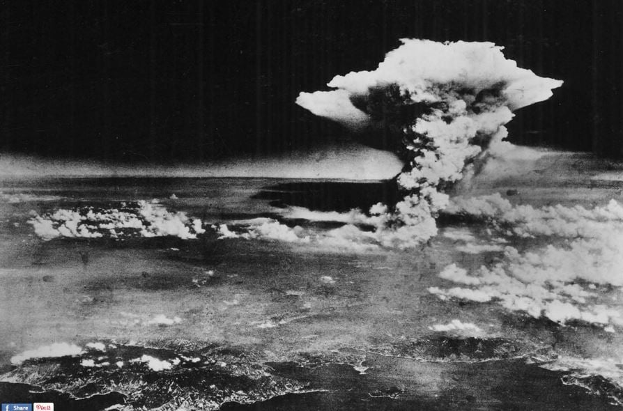 The Hiroshima bomb 1945 perhaps beginning of Anthropocene