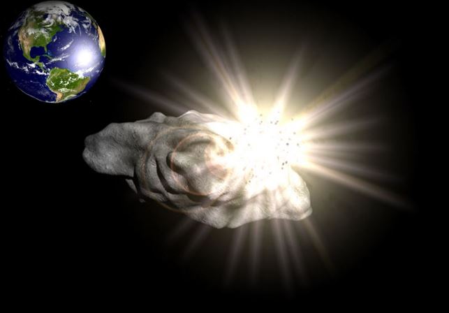 Using nuclear bomb to stop killer asteroid hitting Earth