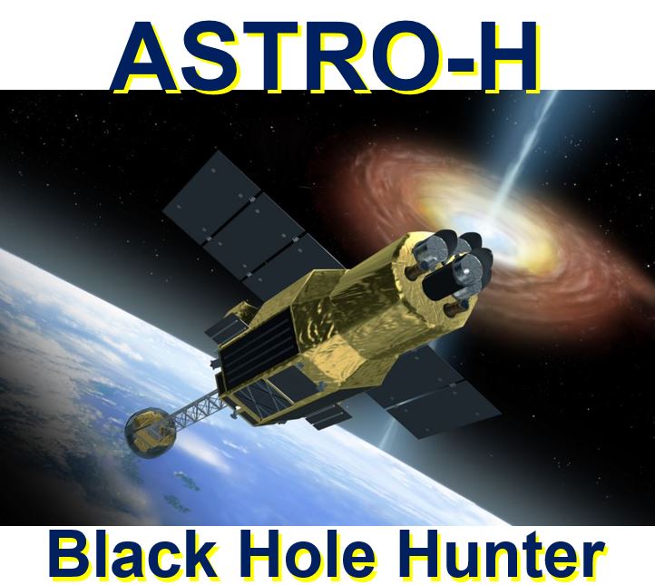 ASTRO-H Japanese satellite