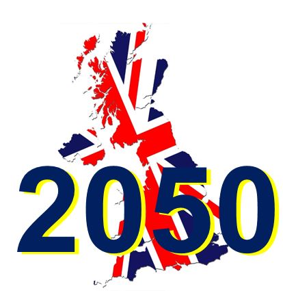 Britons in the year 2050