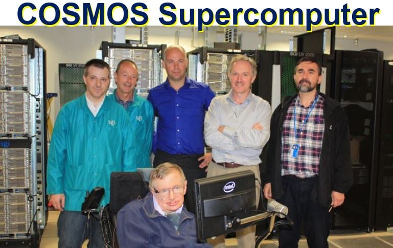COSMOS supercomputer and team