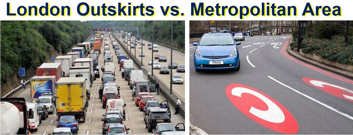 London Outskirts vs Metropolitan Area