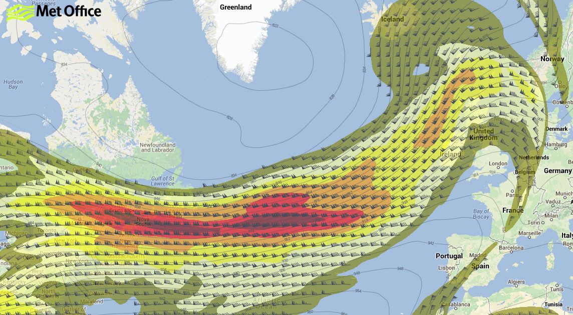 North Atlantic Jetstream