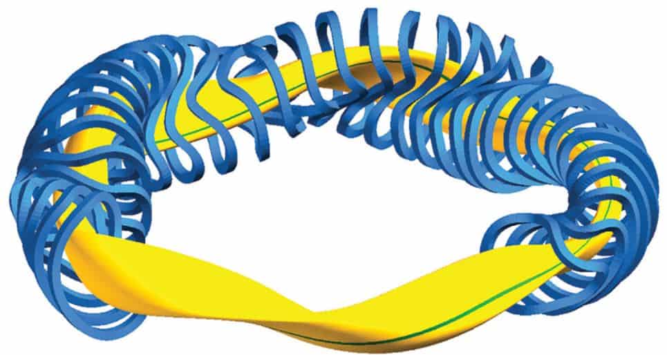 Nuclear Fusion stellarator coil