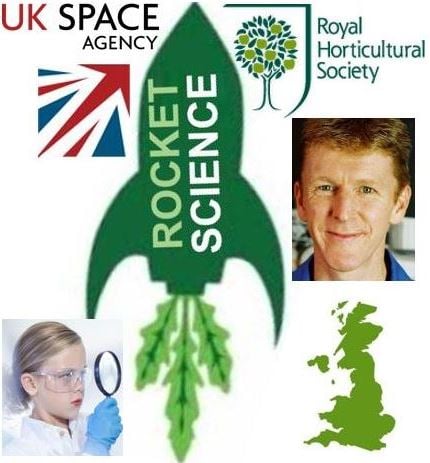 Rocket science space gardening project