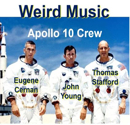 Space music shocked Apollo 10 astronauts