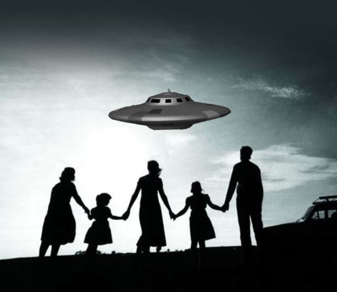 UFO sighting by a family