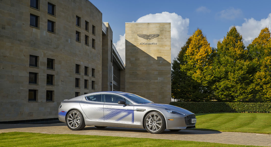 Aston Martin RapidE electric car