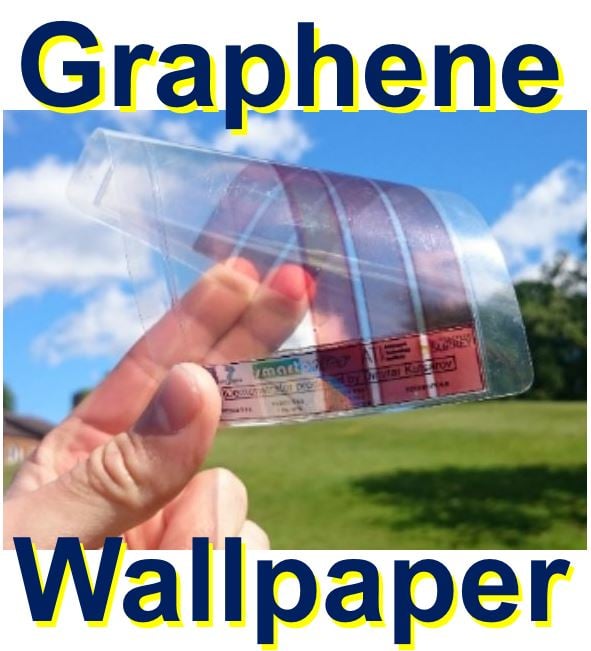 Graphene wallpaper could power your home
