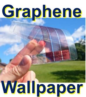 Graphene wallpaper generates electricity for your domestic power needs