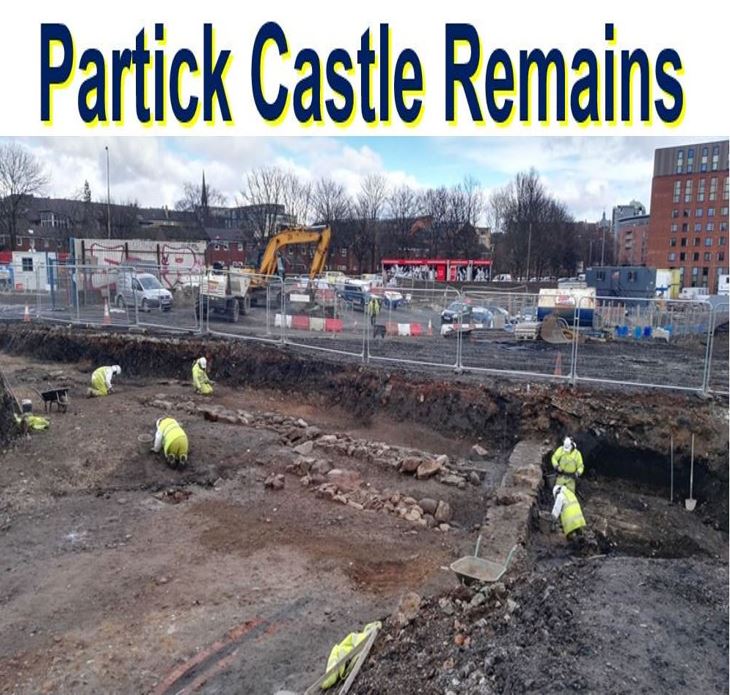 Partick Castle Remains